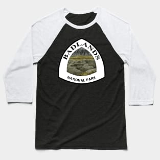 Badlands National Park shield Baseball T-Shirt